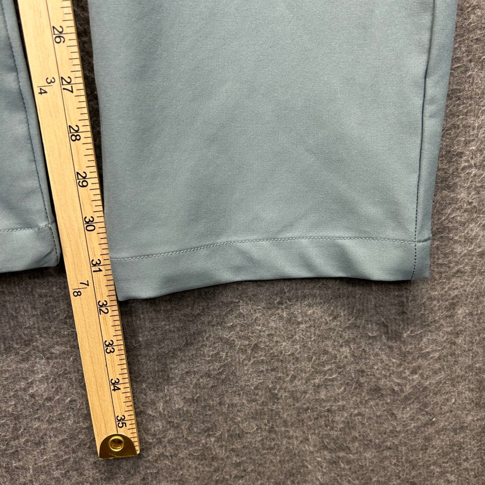 Greg Norman Mens Golf Pants 36x32 Slate Blue Gray Performance Stretch Trousers - Picture 8 of 9